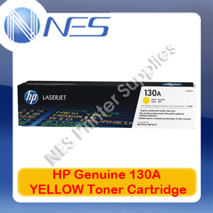 HP #130A Genuine YELLOW Toner Cartridge for Colorjet MFP M153/M176N/M177FW 1K [P/N:CF352A]